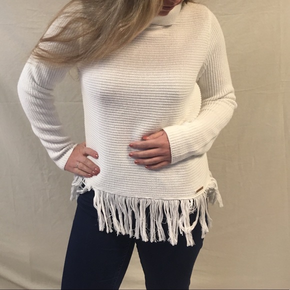 michael kors fringe sweater